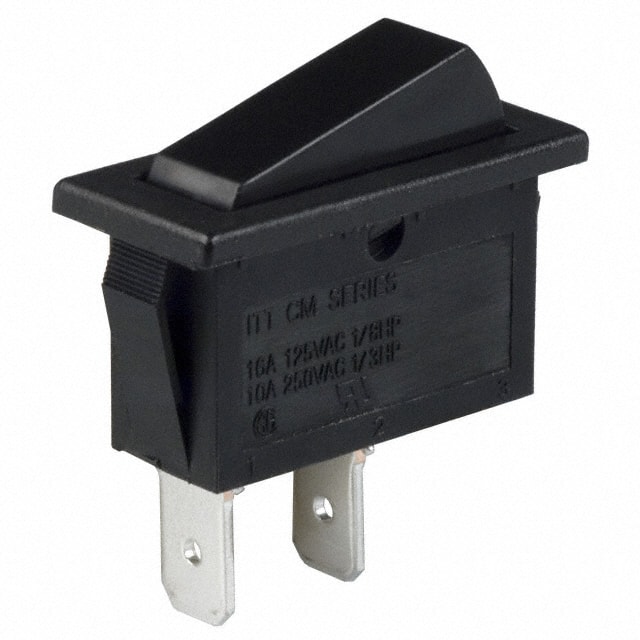 CM102J62S205QA SWITCH ROCKER SPST 16A 125V