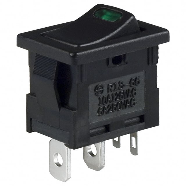 CLS-RR11A125500G SWITCH ROCKER SPST 10A 125V