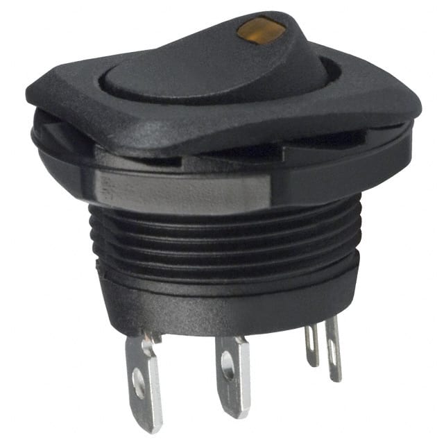 CLS-RC11A125191Y SWITCH ROCKER SPST 10A 125V