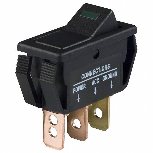 CLS-RR11A12252G SWITCH ROCKER SPST 20A 12V