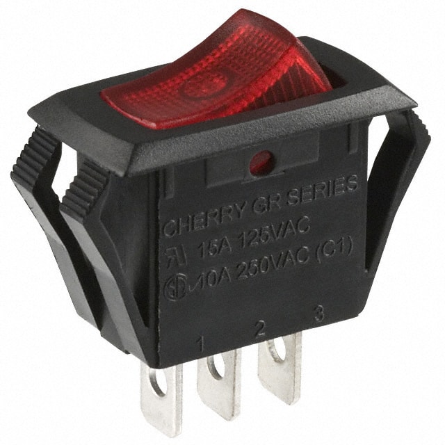 GRF22N2BBRLN SWITCH ROCKER SPST 15A 125V