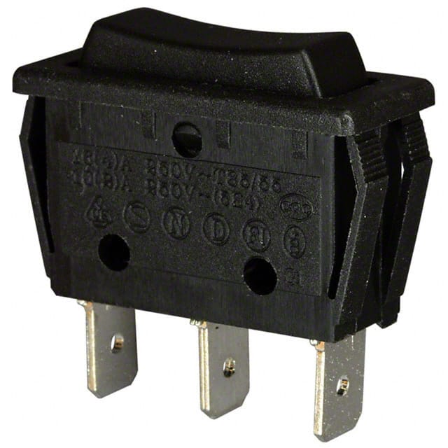 RH130C2NBB SWITCH ROCKER SPDT 16A 125V