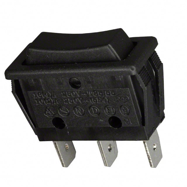 RH160C2NBB SWITCH ROCKER SPDT 16A 125V