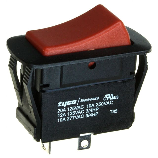 1571102-8 SWITCH ROCKER DPST 20A 125V