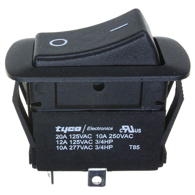 1571102-5 SWITCH ROCKER DPST 20A 125V
