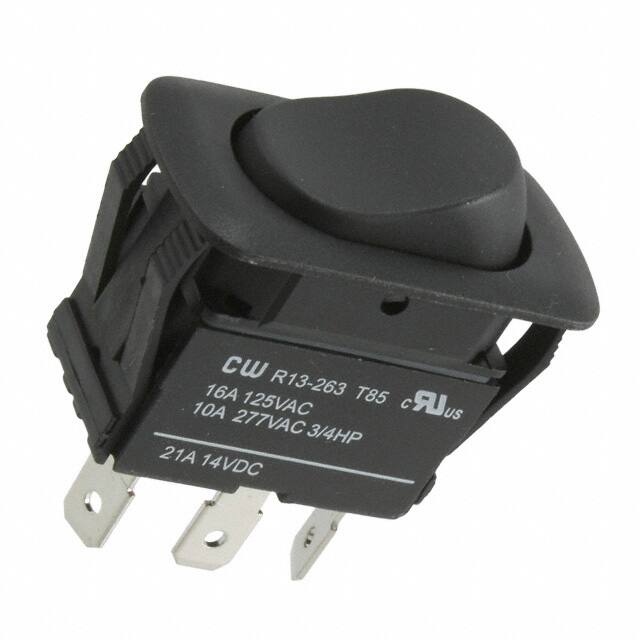 GRB263C001NNN SWITCH ROCKER SPDT 16A 125V