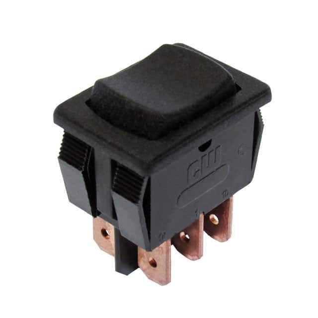 GRS-4023C-0001 SWITCH ROCKER DPDT 8A 125V