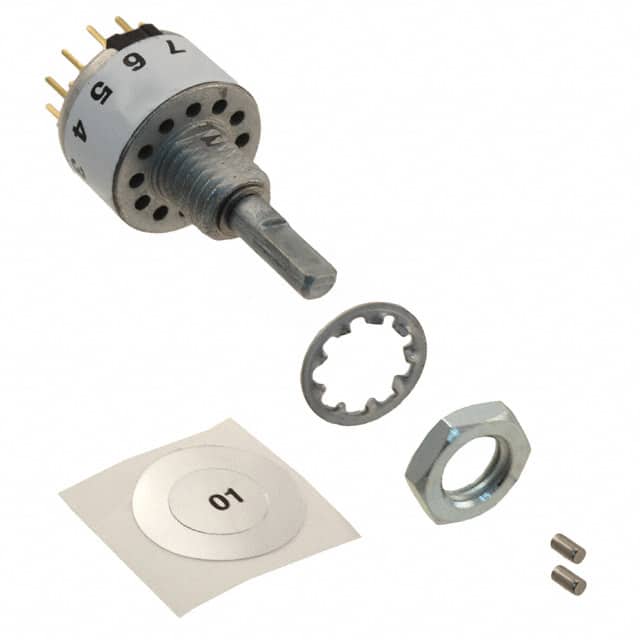 56DP30-01-2-AJN SWITCH ROTARY 2-6POS 200MA 115V