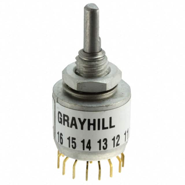 51P22-01-1-16N SWITCH ROTARY 16POS 150MA 115V