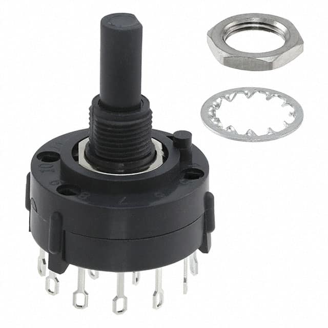 A30405RNZQ SWITCH ROTARY 4POS 2.5A 125V