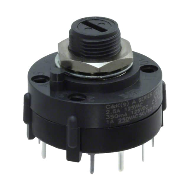 A205S1MNCQ SWITCH ROTARY 5POS 2.5A 125V