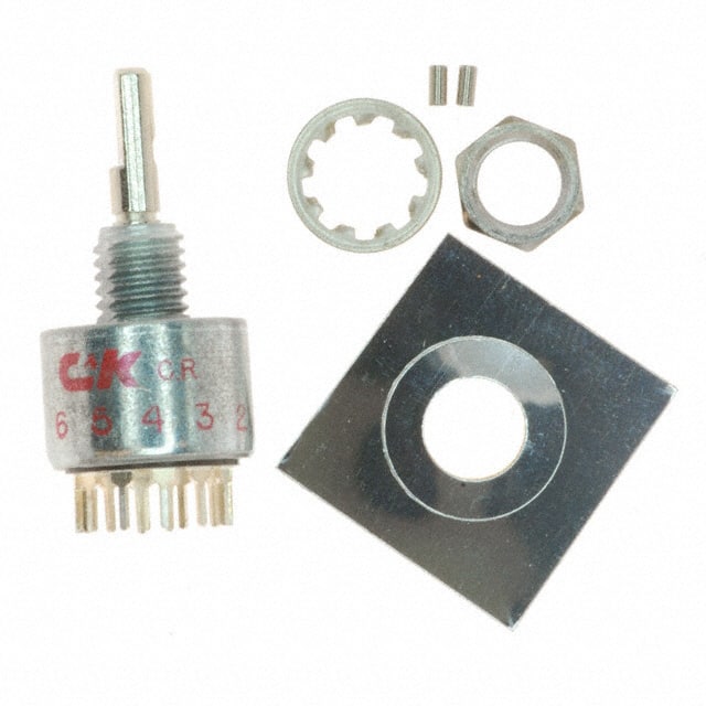 MD00L1NCQD SWITCH ROTARY 6POS 250MA 125V