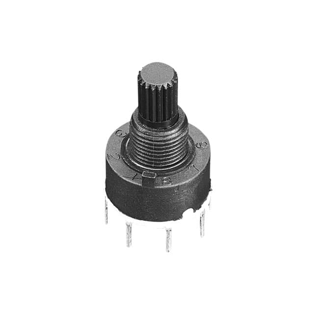 2925 MINI 8-WAY ROTARY SELECTOR SWITC