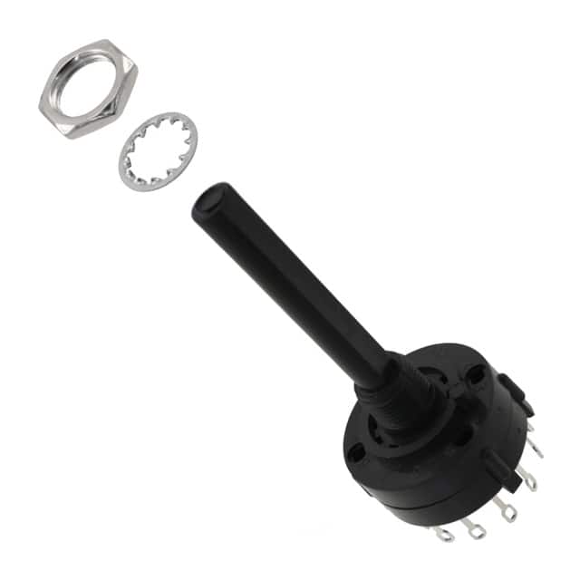 A30415RNZQ SWITCH ROTARY 4POS 2.5A 125V