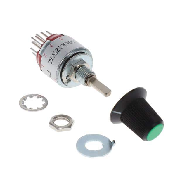 MRA403-BF SWITCH ROTARY 2-3POS 250MA 125V