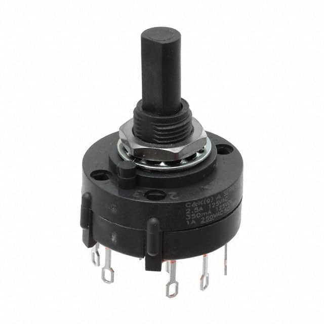 A30305RNZQK SWITCH ROTARY 3POS 2.5A 125V
