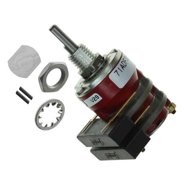 71ADF36-02-2-AJN SWITCH ROTARY 2-5POS 250MA 115V