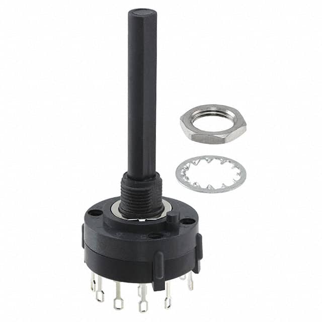 A20515RNZQ SWITCH ROTARY 5POS 2.5A 125V