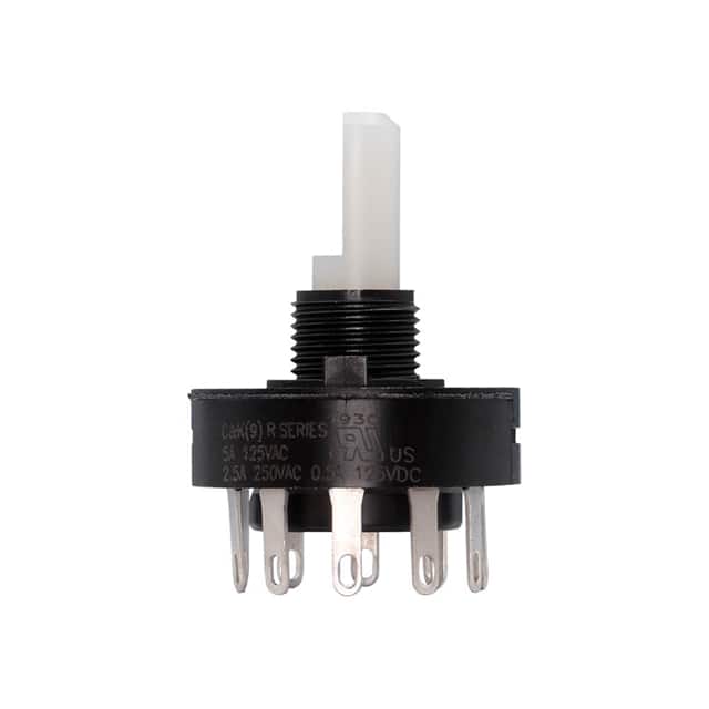 R20307RR02QE SWITCH ROTARY 3POS 5A 125V