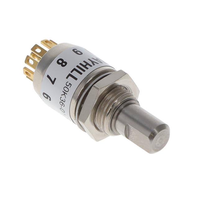 50K36-01-1-04N SWITCH ROTARY 4POS 150MA 115V
