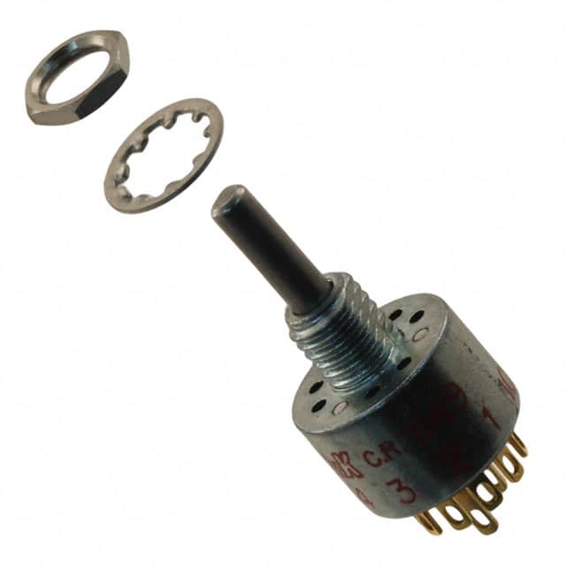 MB03S1NZGF SWITCH ROTARY 3POS 250MA 125V