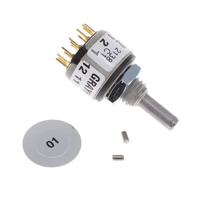 56SDP30-01-1-AJN SWITCH ROTARY 2-12POS 200MA 115V