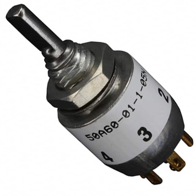 50A60-01-1-05N SWITCH ROTARY 5POS 150MA 115V