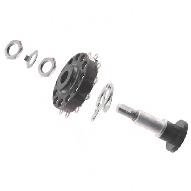 19001-08UL SWITCH ROTARY 8POS 15A 120V