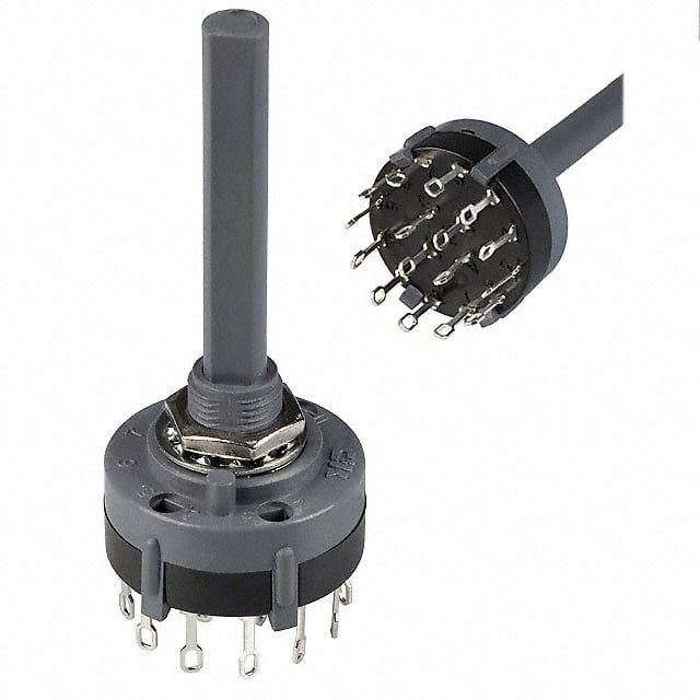 A40315RNZQ SWITCH ROTARY 3POS 2.5A 125V