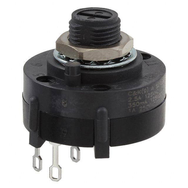 A102S1RNZQ SWITCH ROTARY 2POS 2.5A 125V