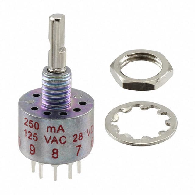 MA04L1NCQD SWITCH ROTARY 4POS 250MA 125V