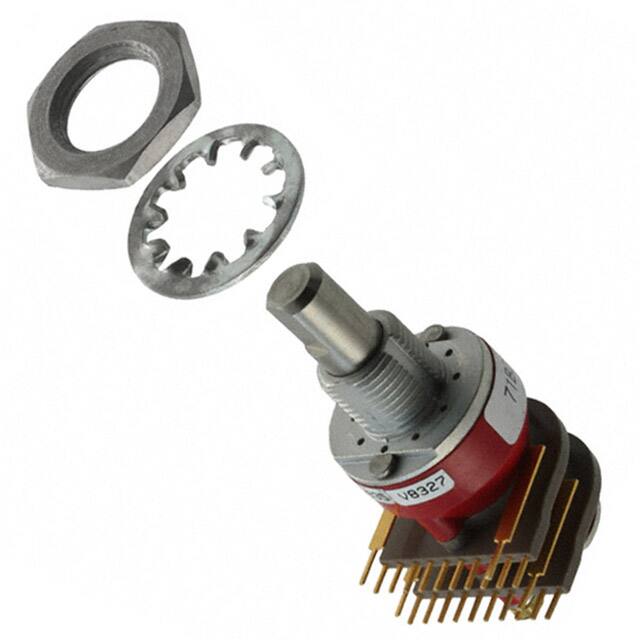 71BDF36-02-2-AJN SWITCH ROTARY 2-5POS 250MA 115V