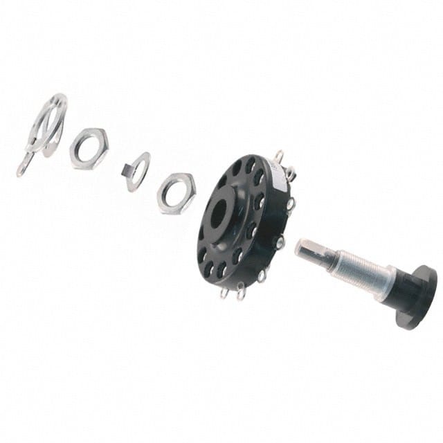 19001-06UL SWITCH ROTARY 6POS 15A 120V