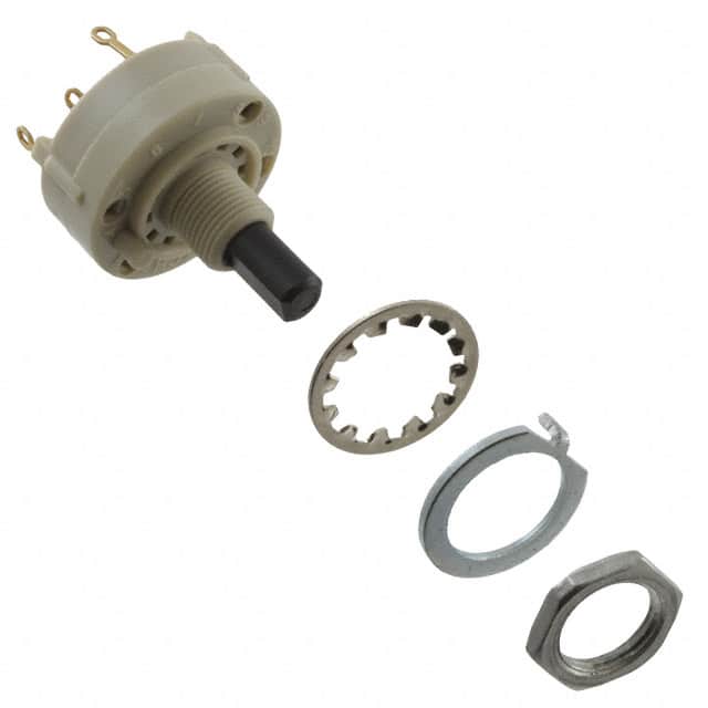 KC56A10.001NLF SWITCH ROTARY 3POS 350MA 125V