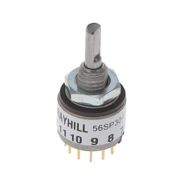 56SP30-01-1-04N SWITCH ROTARY 4POS 200MA 115V