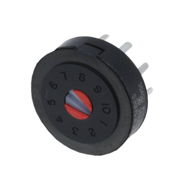 R20515RS02Q SWITCH ROTARY 5POS 5A 125V