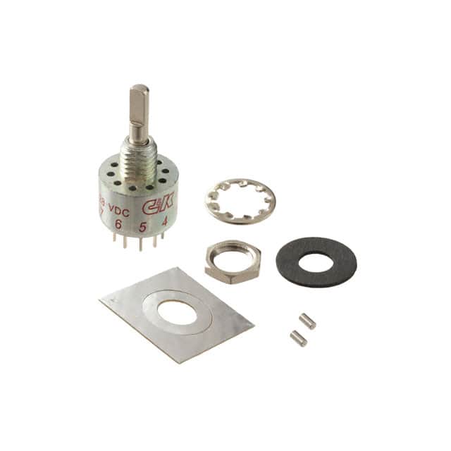 MA00L1NCQF SWITCH ROTARY 10POS 250MA 125V