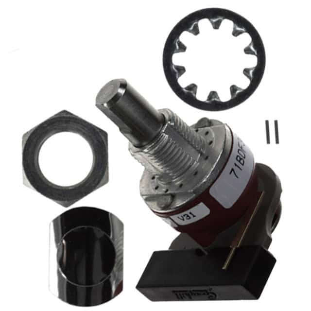 71BDF30-01-1-AJS SWITCH ROTARY 1P 12POS 1 DECK SH