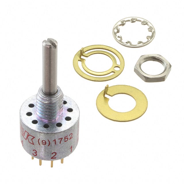 ME00S6NCGD SWITCH ROTARY 10POS 250MA 125V