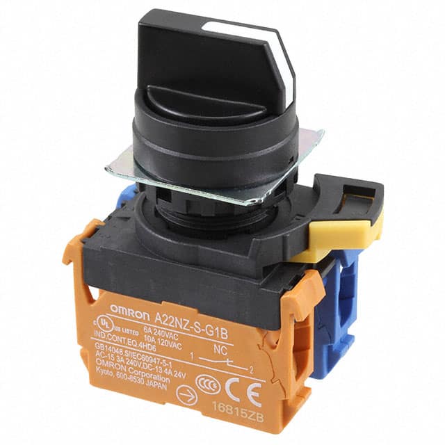 A22NS-3BM-NBA-G102-NN SWITCH SELECT 3POS DPST 10A 120V