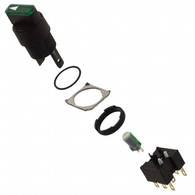 A165W-T2MG-24D-2 SWITCH SELECT 2POS DPDT 5A 125V
