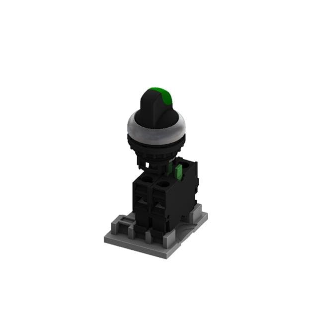 M22S-T32SB01-G SELEC-THUMB-3POS LR RTN-1B-GREEN