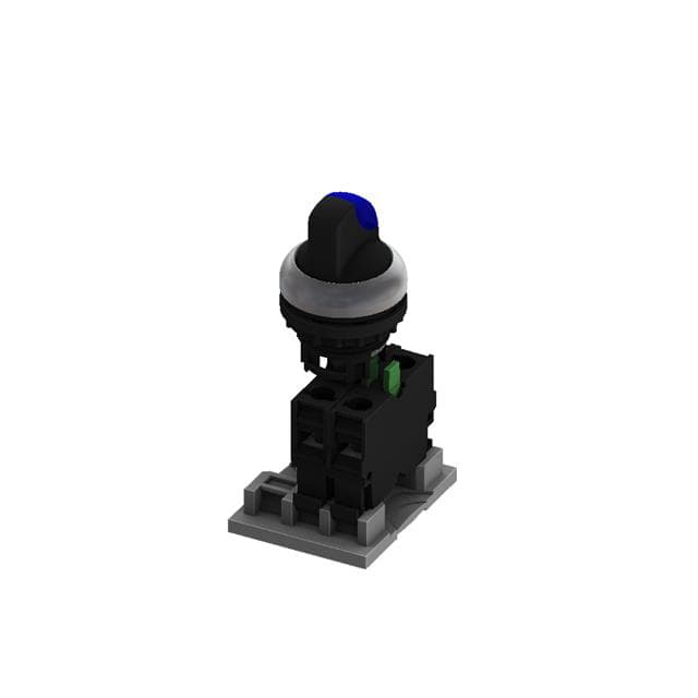 M22S-T32SB10-BL SELEC-THUMB-3POS LR RTN-1A-BLUE
