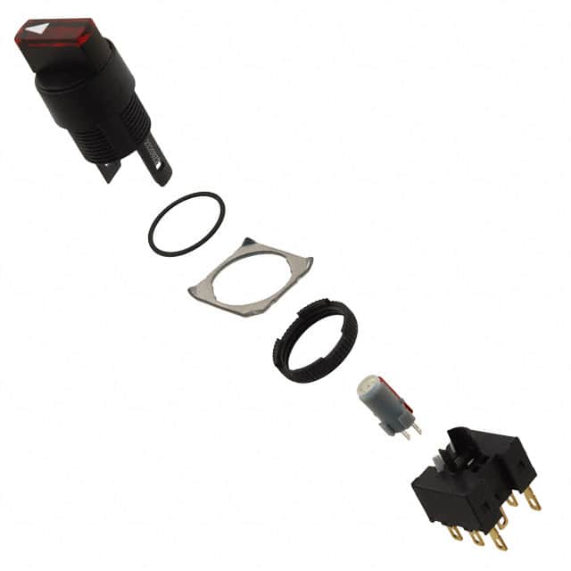 A165W-T3MR-24D-2 SWITCH SELECT 3POS DPDT 5A 125V