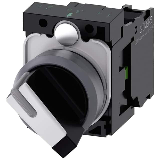 A6X30142498 SELECTOR SWITCH. O-I. BLACK. WHI