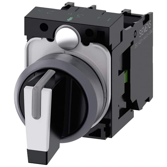 A6X30142520 SELECTOR SWITCH. I-O-II. BLACK.