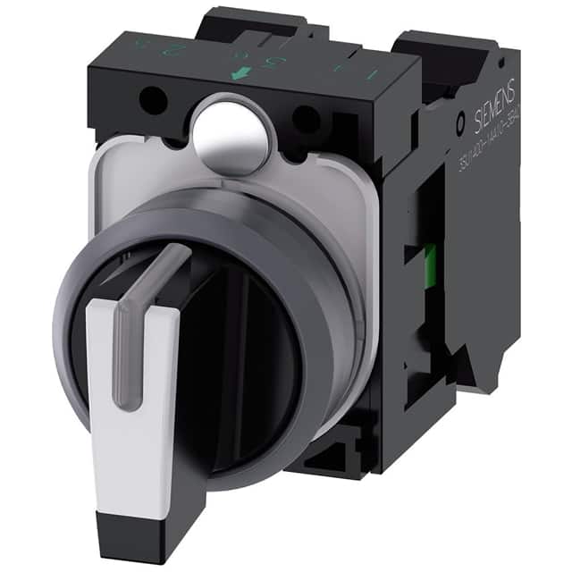 A6X30142533 SELECTOR SWITCH. I-O-II. BLACK.