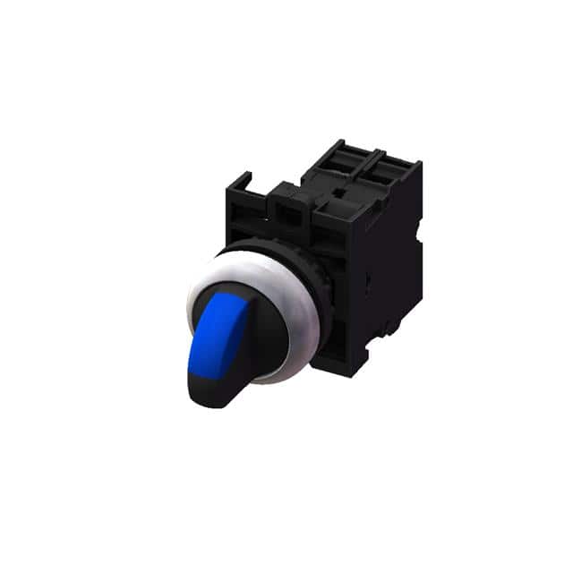 M22S-T30SF10-BL SELEC-THUMB-3POS ALT-1A-BLUE