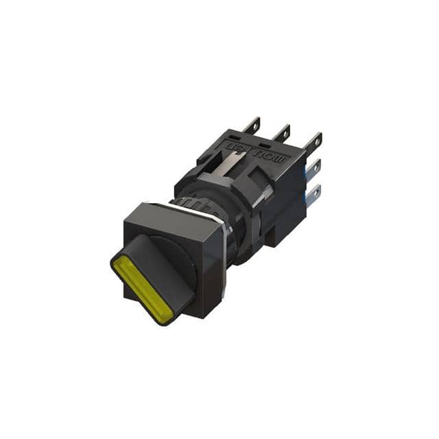 M6S-B20S1-Y 2POS,STAY-SPDT-YELLOW