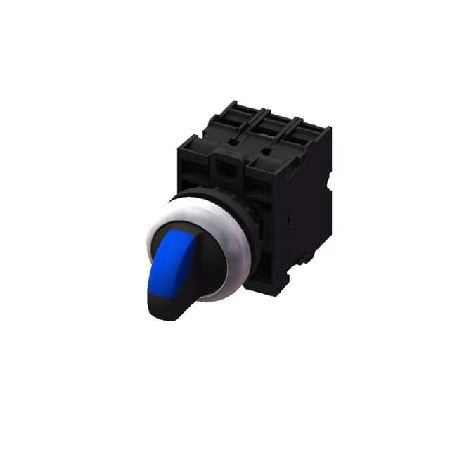 M22S-T20SF02-E30-BL SELEC-THUMB-2POS ALT-2B-LED-BLUE